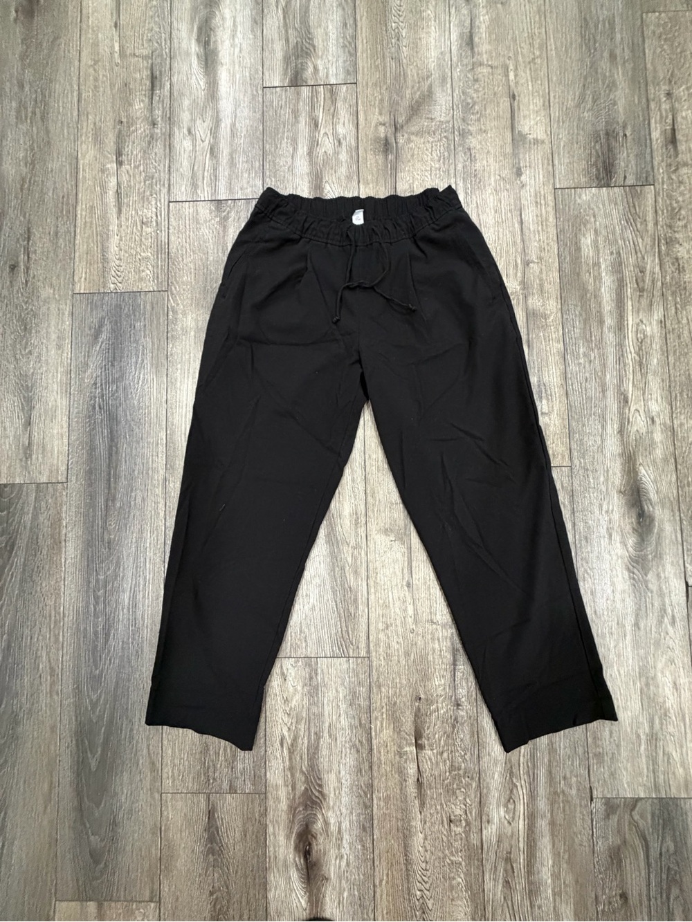 Old Navy High-Rise Billie Straight Ankle Trouser - Black